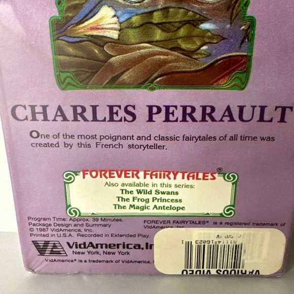 Forever‎ Fairytales - Charles Perrault (VHS) NEW in original packaging - Picture 4 of 4